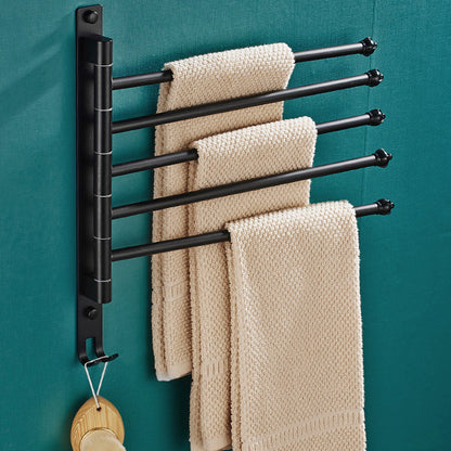 Rynx | 2-Piece Stainless Steel Towel Bar Modern 13.6" B Bathroom Accessory Set