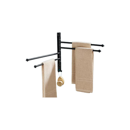 Rynx | 2-Piece Stainless Steel Towel Bar Modern 13.6" B Bathroom Accessory Set