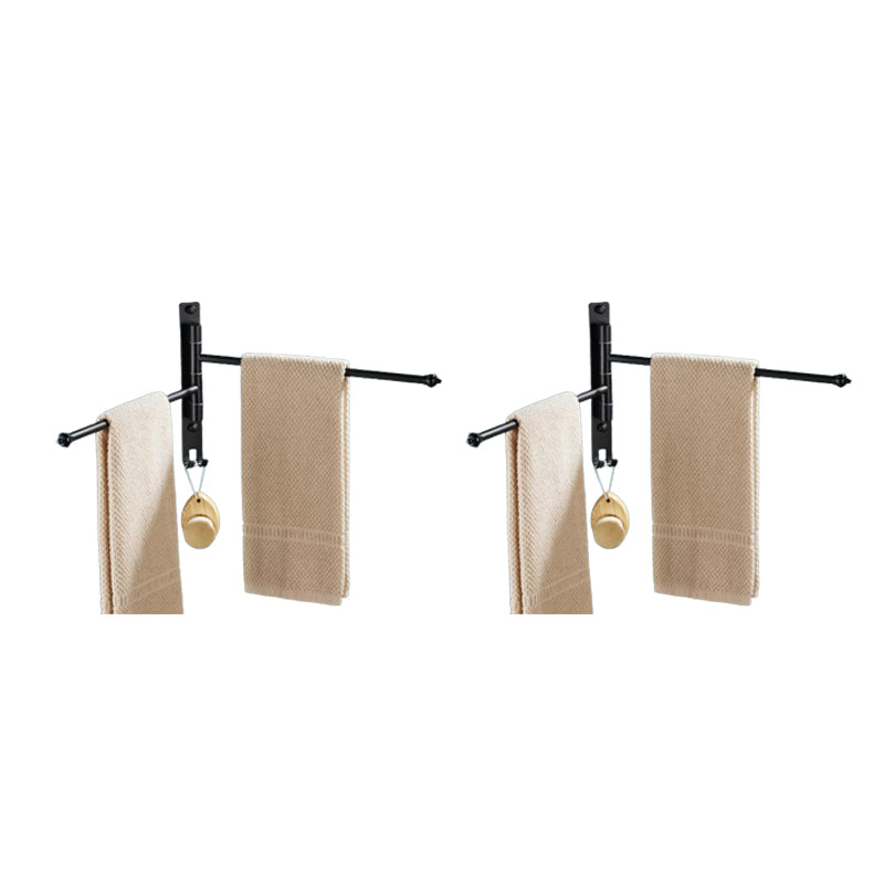 Rynx | 2-Piece Stainless Steel Towel Bar Modern 13.6" B Bathroom Accessory Set