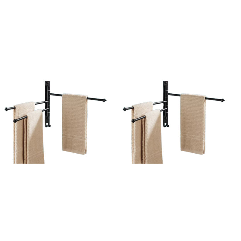 Rynx | 2-Piece Stainless Steel Towel Bar Modern 13.6" B Bathroom Accessory Set