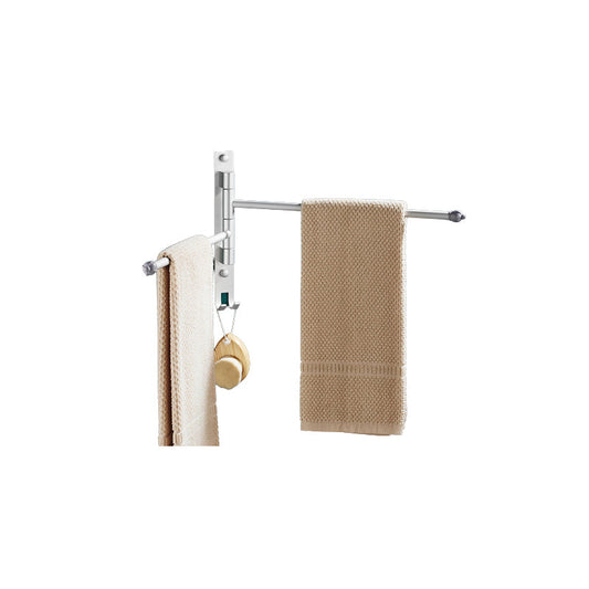 Rynx | 2-Piece Stainless Steel Towel Bar Modern 13.6" B Bathroom Accessory Set