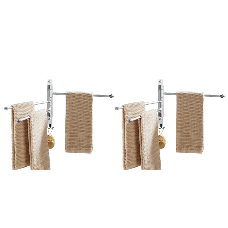 Rynx | 2-Piece Stainless Steel Towel Bar Modern 13.6" B Bathroom Accessory Set