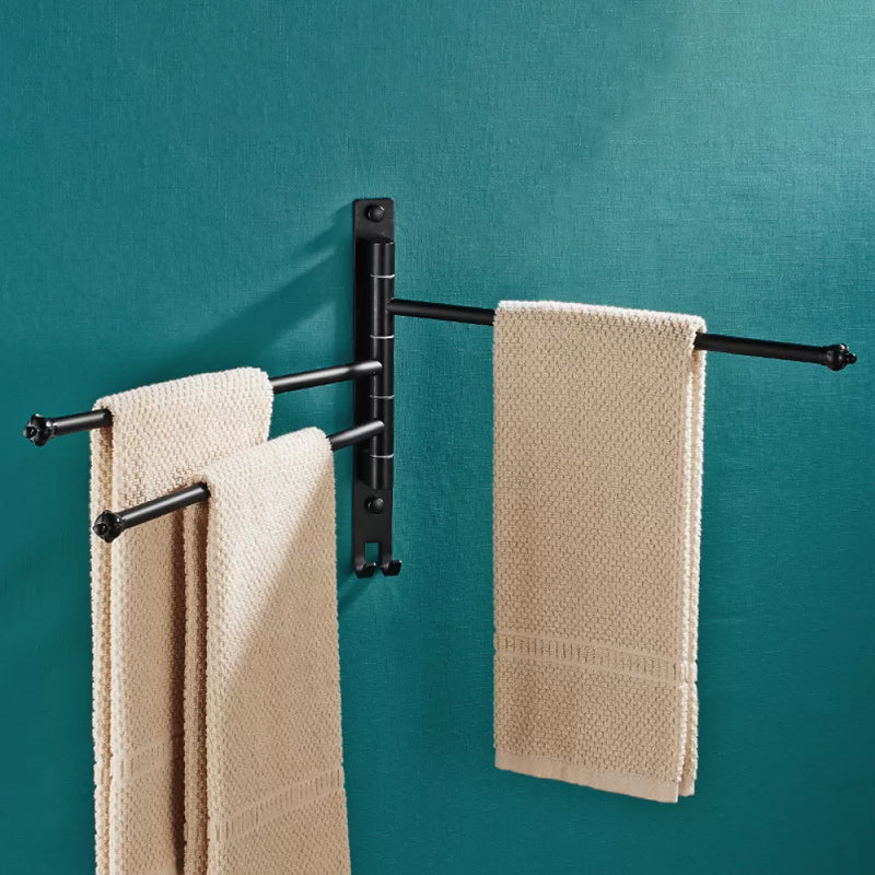 Rynx | 2-Piece Stainless Steel Towel Bar Modern 13.6" B Bathroom Accessory Set
