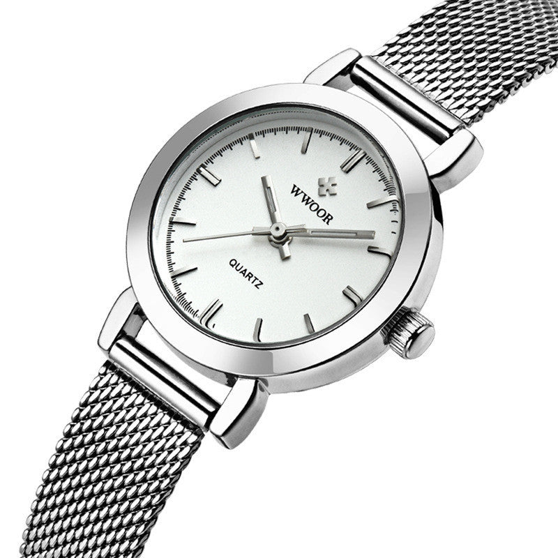 Rynx | Women's watch with quartz movement and stainless steel mesh belt