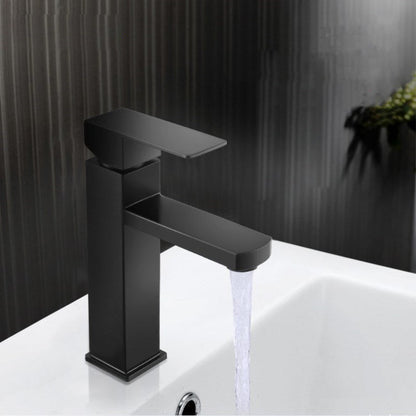 Rynx | Modern sink faucet centerset bathroom sink faucet in black