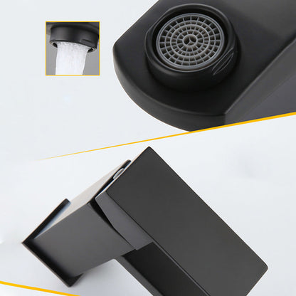 Rynx | Modern sink faucet centerset bathroom sink faucet in black