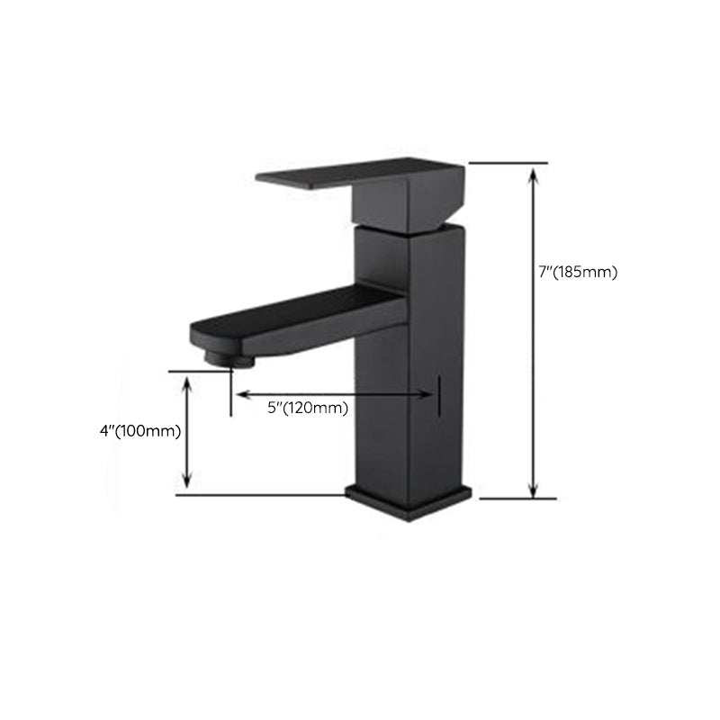 Rynx | Modern sink faucet centerset bathroom sink faucet in black