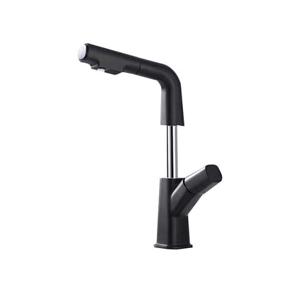 Rynx | Modern Centerset Bathroom Faucet Single Color Copper Sink Faucet