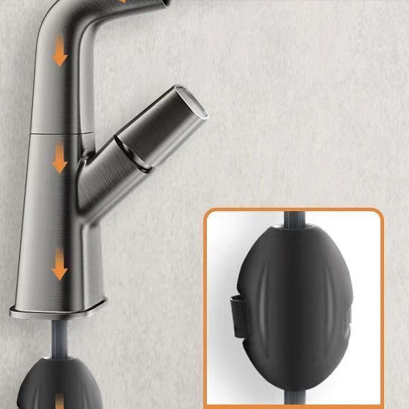 Rynx | Modern Centerset Bathroom Faucet Single Color Copper Sink Faucet