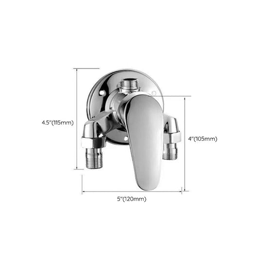 Rynx | Shower Trim Massage Jet Level Handle Wall Mounted Shower Trim