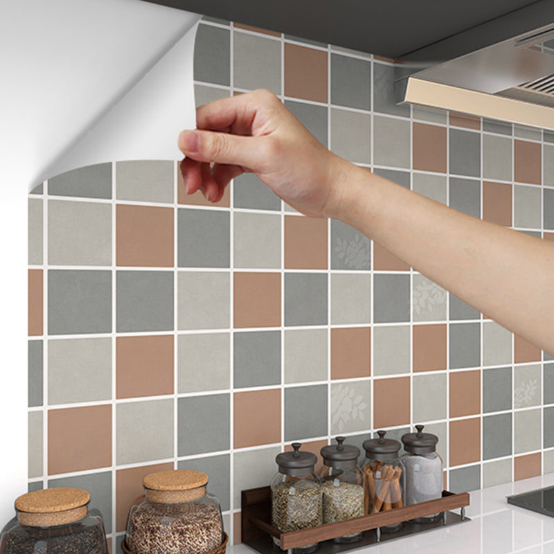 Rynx | Modern Mosaic Tiles Smooth Peel & Stick Backsplash Wallpaper for Kitchen