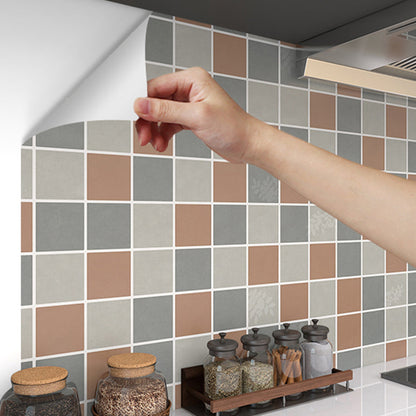 Rynx | Modern Mosaic Tiles Smooth Peel & Stick Backsplash Wallpaper for Kitchen
