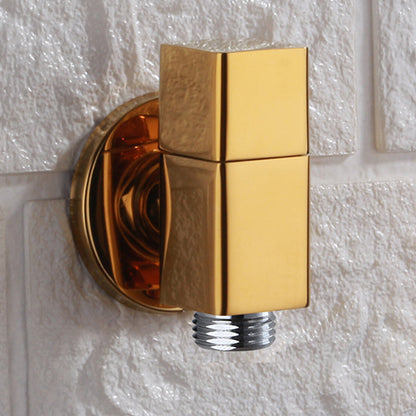 Rynx | Industrial Wall Mounted Bathroom Tap Knob Handle Brass Faucet