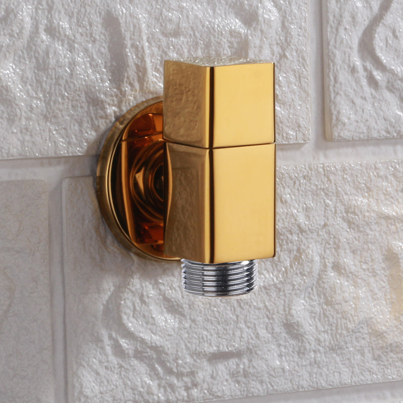 Rynx | Industrial Wall Mounted Bathroom Tap Knob Handle Brass Faucet