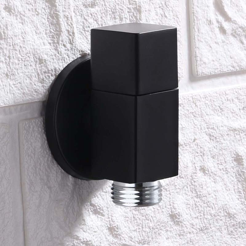 Rynx | Industrial Wall Mounted Bathroom Tap Knob Handle Brass Faucet