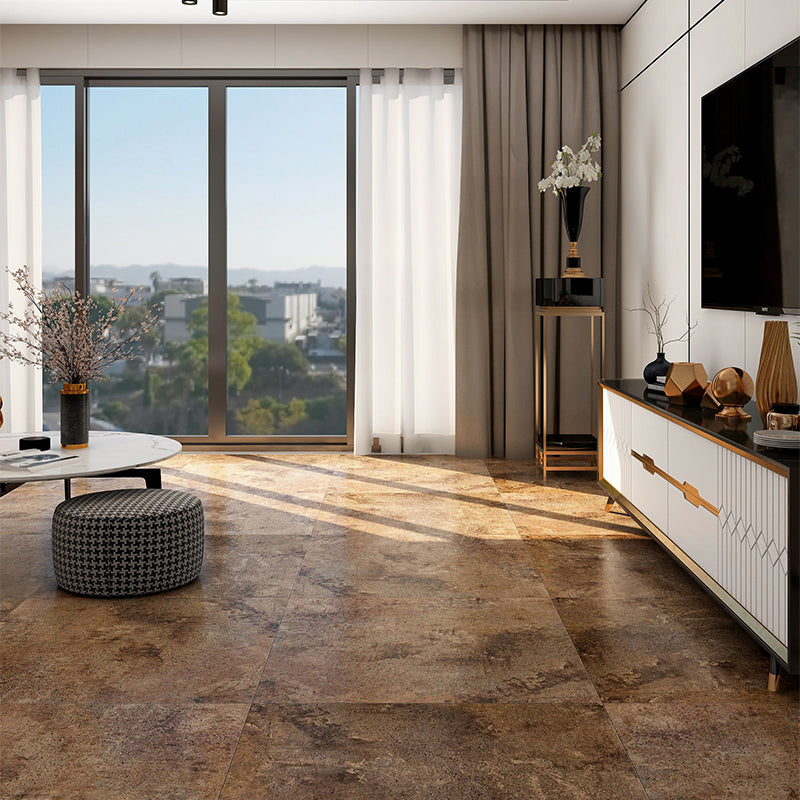 Rynx | PVC flooring stone design peel & stick square vinyl floor for the living room