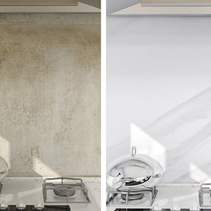Rynx | Modern splash guard tile waterproof marble print peel and stick tile for the kitchen