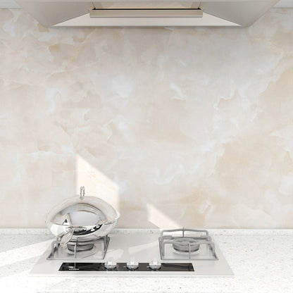 Rynx | Modern splash guard tile waterproof marble print peel and stick tile for the kitchen