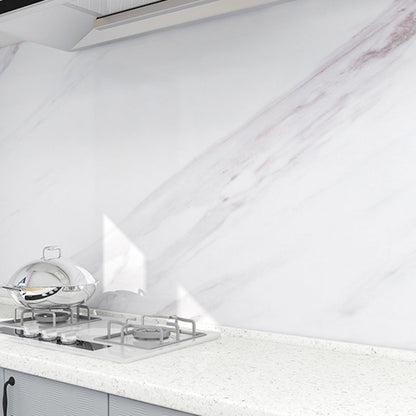 Rynx | Modern splash guard tile waterproof marble print peel and stick tile for the kitchen