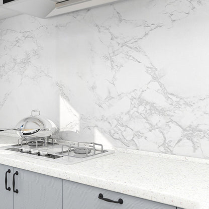 Rynx | Modern splash guard tile waterproof marble print peel and stick tile for the kitchen