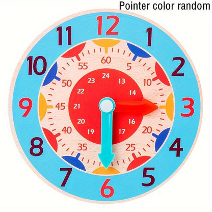 Rynx | Three Educational Clock - Play Clock for Kids to Learn Time, Perfect for Christmas and Halloween Gifts