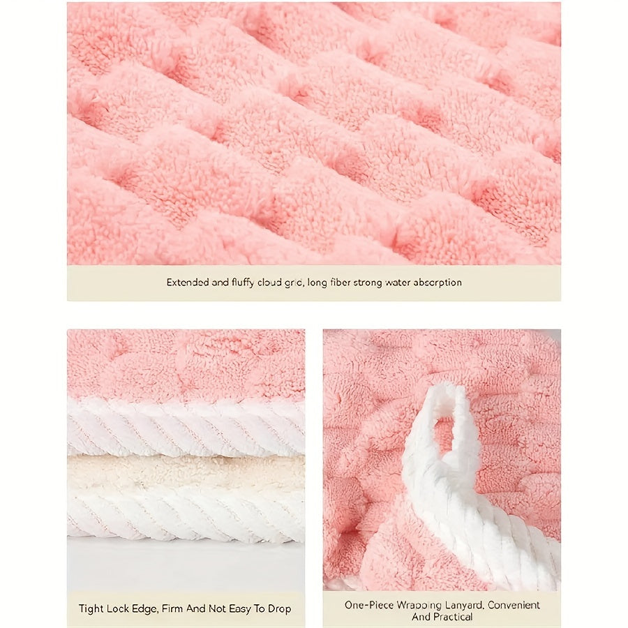 Rynx | 2pcs Ultra-Soft Microfiber Bath Towels - Super Absorbent, Quick-Dry Waffle Weave for Daily Use, Spa, Gym and Travel