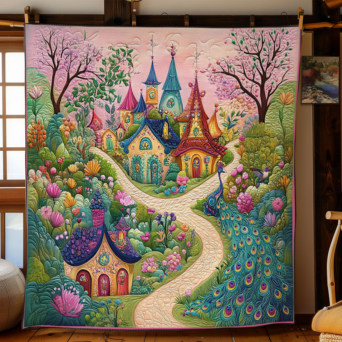 Rynx | Peacock Village Quilt