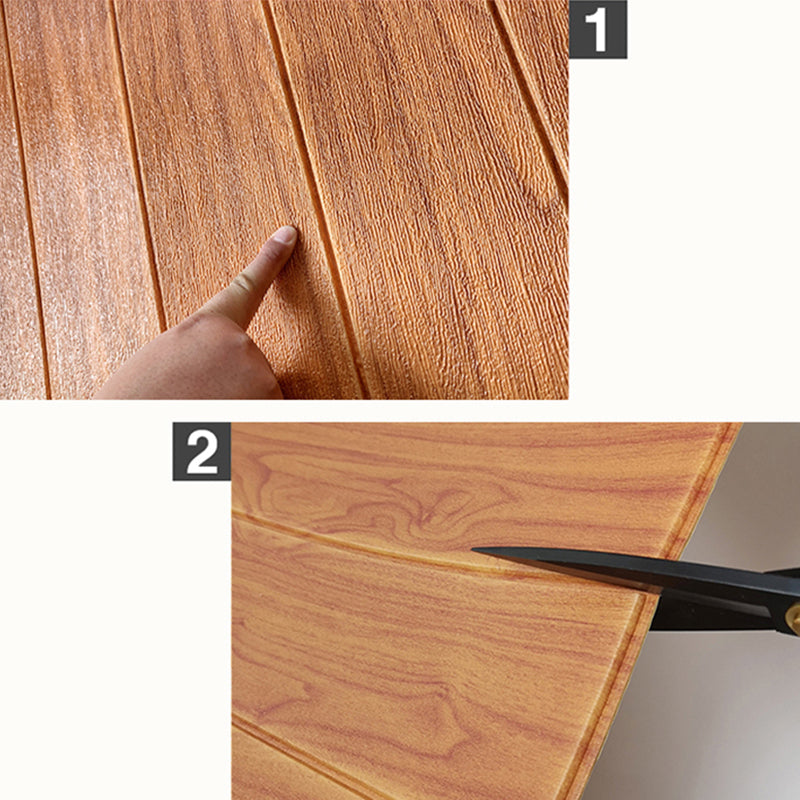 Rynx | Waterproof Wall Paneling Peel and Stick Wood Look Design Wall Paneling