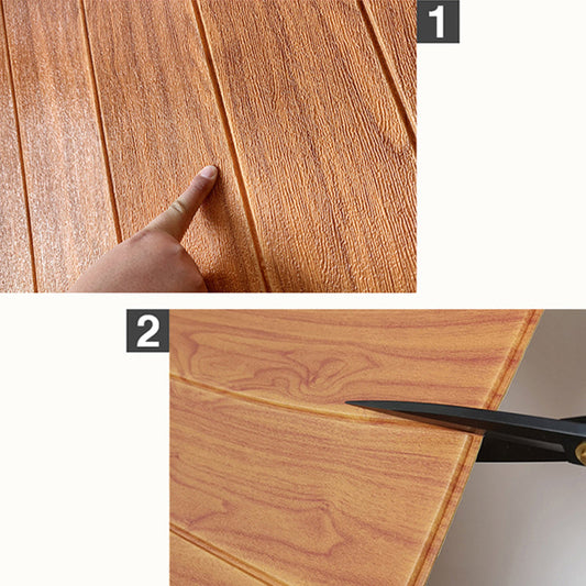 Rynx | Waterproof Wall Paneling Peel and Stick Wood Look Design Wall Paneling