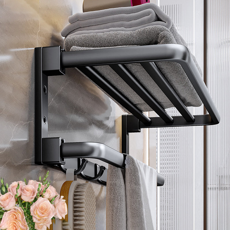 Rynx | Modern black bathroom accessory set towel holder bathroom fittings