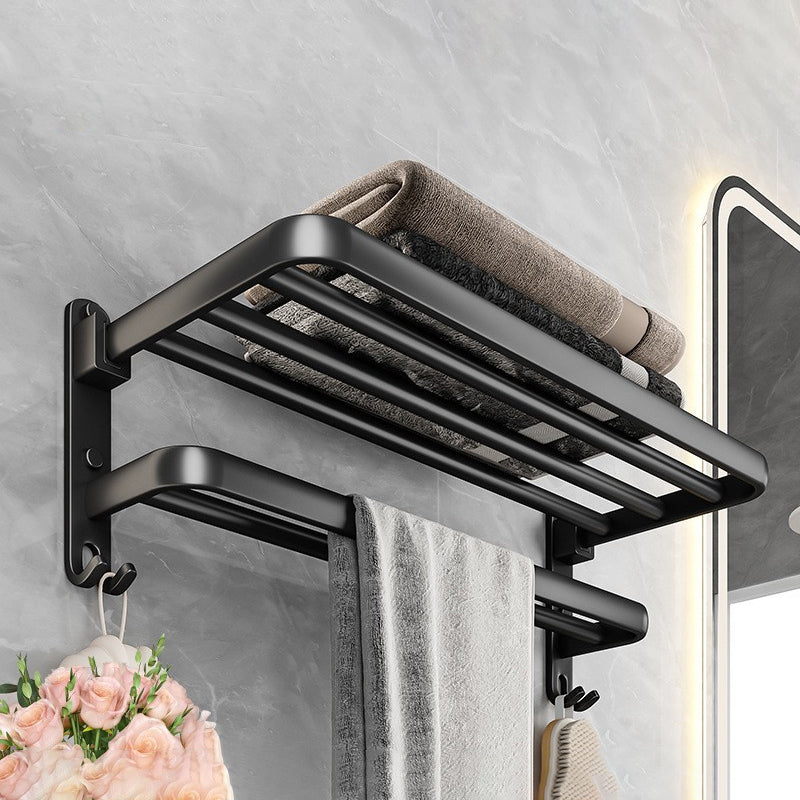 Rynx | Modern black bathroom accessory set towel holder bathroom fittings