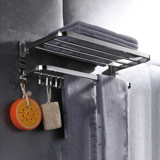 Rynx | Modern Bathroom Set Stainless Steel Bathroom Shelf Bathroom Accessory Set
