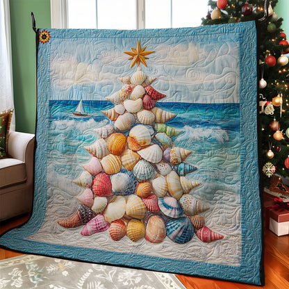Rynx | Shell Christmas Tree Quilt