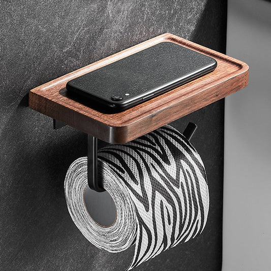 Rynx | Modern black bathroom set bathroom shelf towel bar bathroom accessories set
