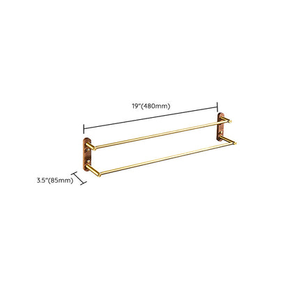 Rynx | Modern Gold Bathroom Accessory Set Bathroom Shelf Paper Holder Bathroom Accessory Set