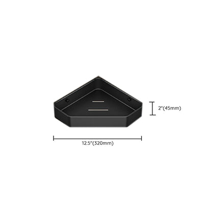 Rynx | Modern Bathroom Set Matte Black Bathroom Shelf Towel Holder Bathroom Accessories Set