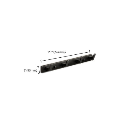Rynx | Modern Bathroom Set Matte Black Bathroom Shelf Towel Holder Bathroom Accessories Set