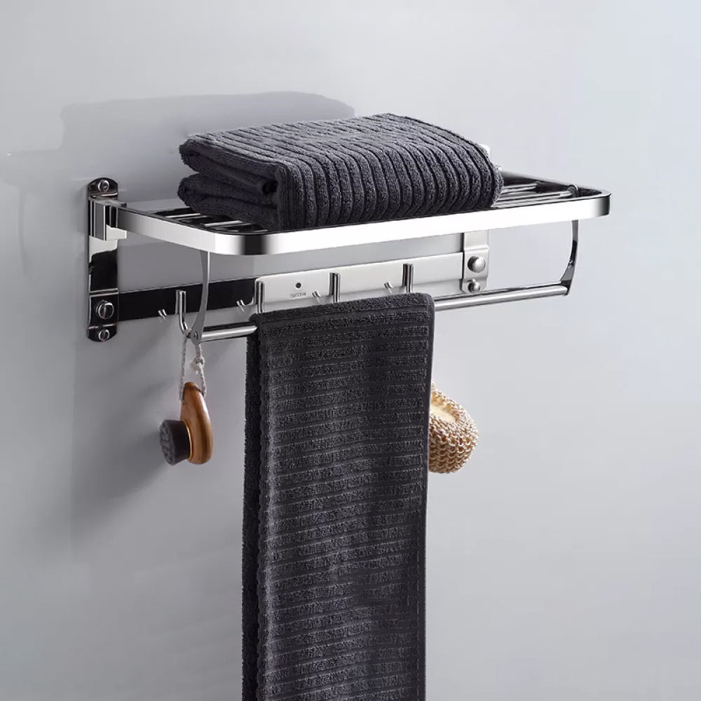 Rynx | Modern Stainless Steel Bathroom Set Paper Holder Bathroom Shelf Bathroom Accessories
