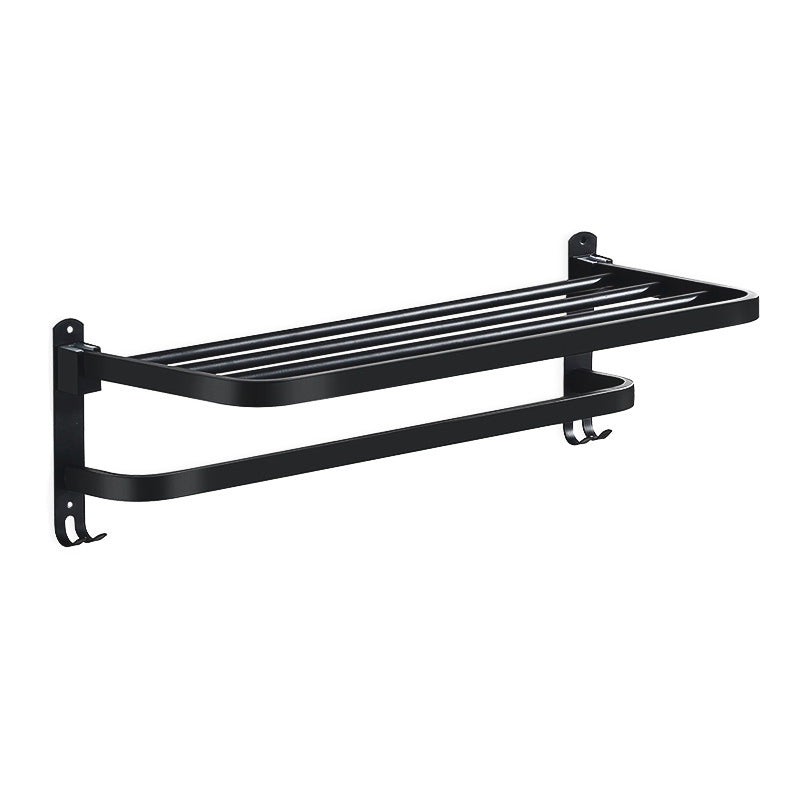 Rynx | Modern Bathroom Accessories Black Paper Holder Bathroom Shelf Bathroom Accessory Set