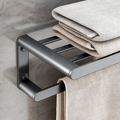 Rynx | Matte Gray Bathroom Hardware Set Modern Bathroom Accessories Set