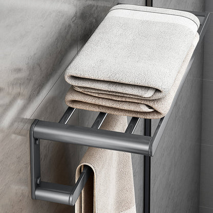 Rynx | Matte Gray Bathroom Hardware Set Modern Bathroom Accessories Set