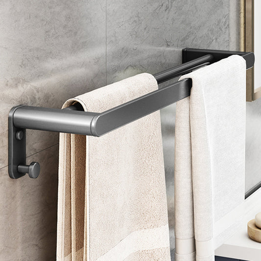 Rynx | Matte Gray Bathroom Hardware Set Modern Bathroom Accessories Set