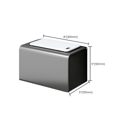 Rynx | Matte Gray Bathroom Hardware Set Modern Bathroom Accessories Set