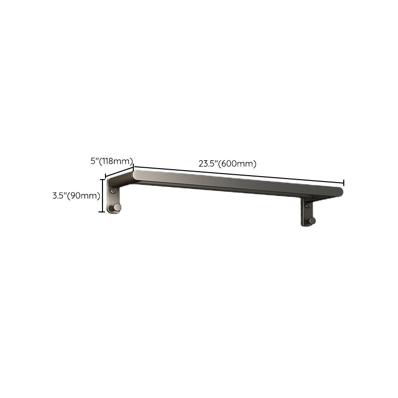Rynx | Matte Gray Bathroom Hardware Set Modern Bathroom Accessories Set