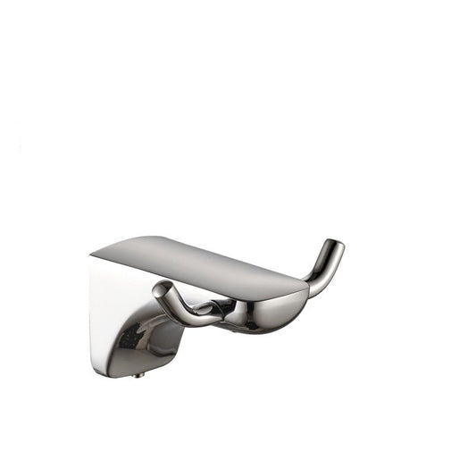 Rynx | Modern Bathroom Hardware Paper Holder Bathroom Shelf Silver Bathroom Accessory Set