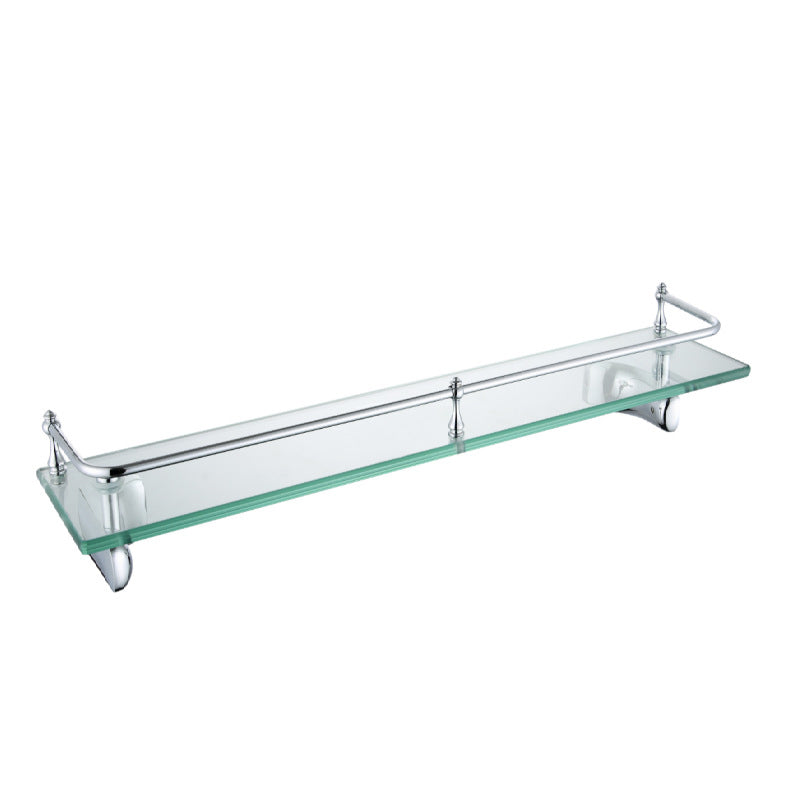 Rynx | Modern Bathroom Hardware Paper Holder Bathroom Shelf Silver Bathroom Accessory Set