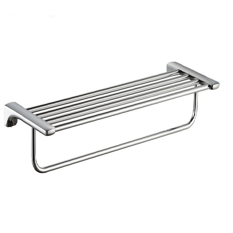 Rynx | Modern Bathroom Hardware Paper Holder Bathroom Shelf Silver Bathroom Accessory Set