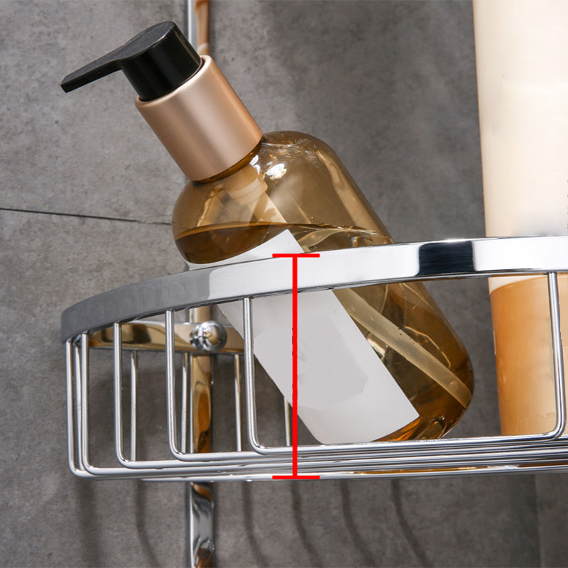 Rynx | Modern Bathroom Hardware Paper Holder Bathroom Shelf Silver Bathroom Accessory Set