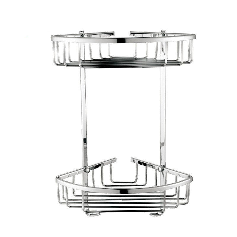 Rynx | Modern Bathroom Hardware Paper Holder Bathroom Shelf Silver Bathroom Accessory Set