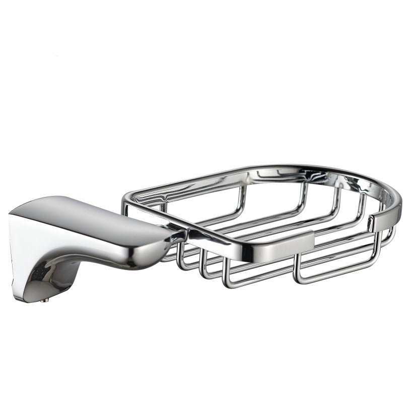 Rynx | Modern Bathroom Hardware Paper Holder Bathroom Shelf Silver Bathroom Accessory Set